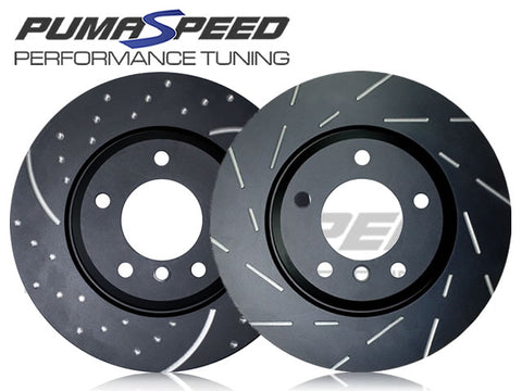 Focus ST250 EBC GD/USR Rear Brake Discs - Focus Mk3 ST (250PS)